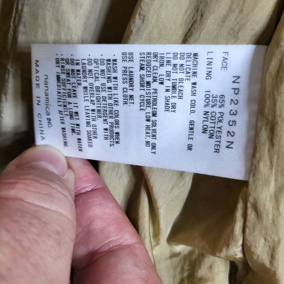 The North Face Purple Label Rare Field Jacket Mens L Beige Hooded USA Seller - Picture 5 of 9